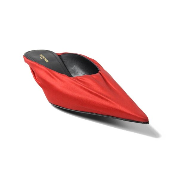 Balenciaga Rouge Cardinal Satin de Soie Red - Picture 1 of 4
